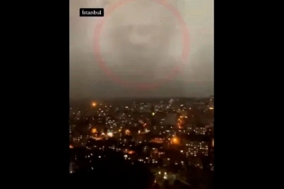"Nube de apariencia humana": el video viral en redes sociales