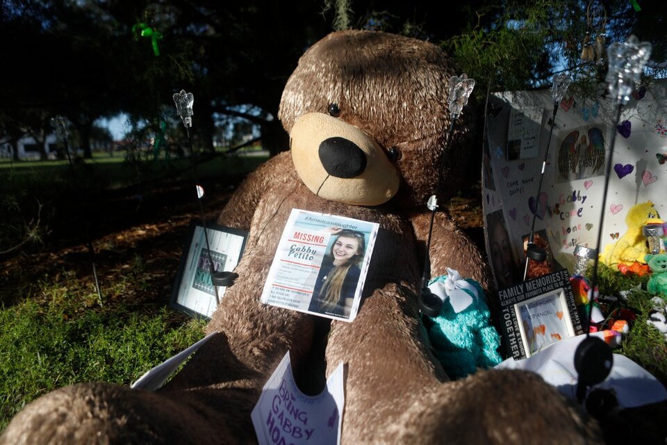 La búsqueda de Petito, de 22 años, había comenzado el 11 de septiembre. (Fuente: AFP)