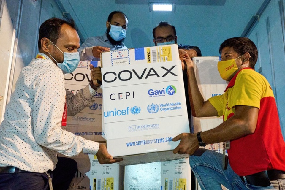 India había suspendido la exportación de vacunas en marzo, debido a la fuerte ola de contagios que atravesaba ese país. (Fuente: Unicef)