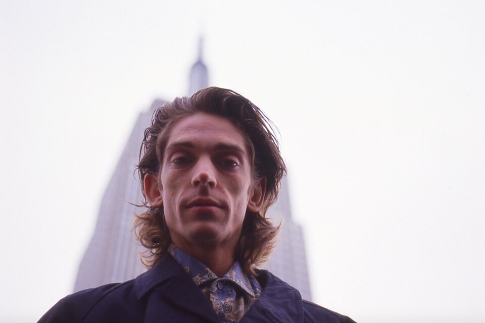 Federico Moura en Nueva York, marzo de 1987