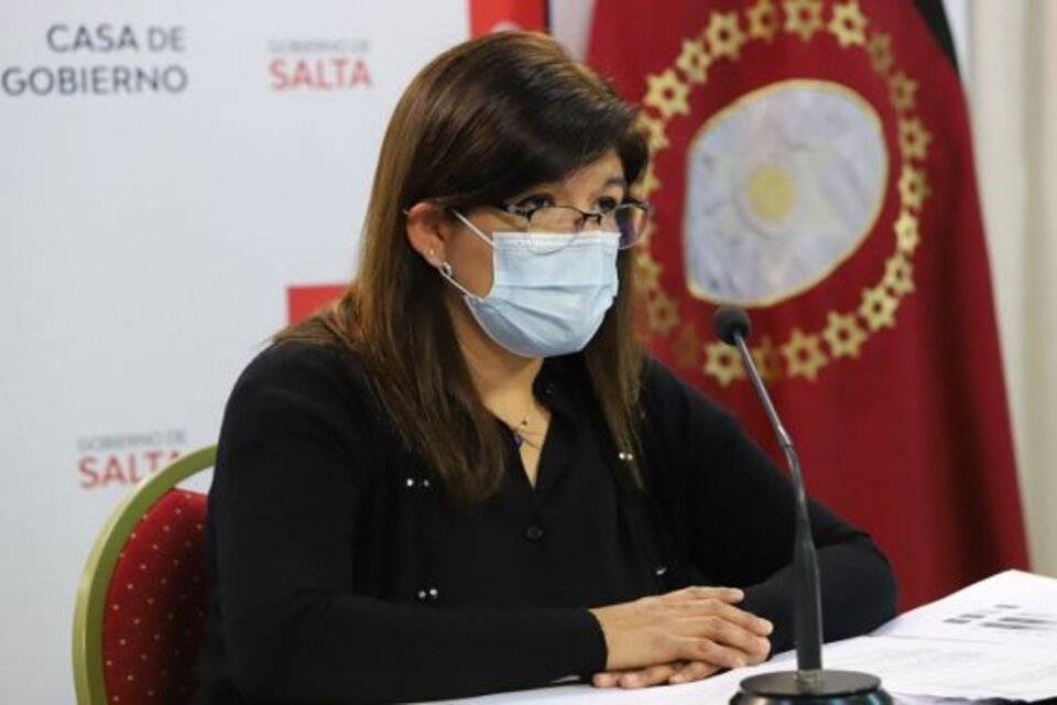 Analía Acevedo, directora de Epidemiología. 