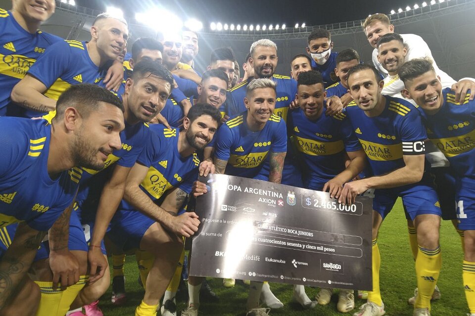 Con su clasificación ante Patronato, Boca quedó a dos partidos de la Copa Libertadores 2022 (Fuente: NA)