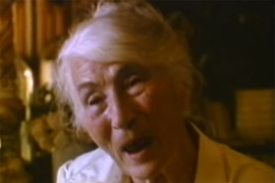 La maestra Olga Cossettini fue retratada por el realizador rosarino Mario Piazza.