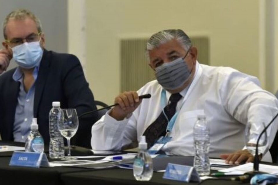 El ministro de Salud de Salta en la reunión del CoFeSa