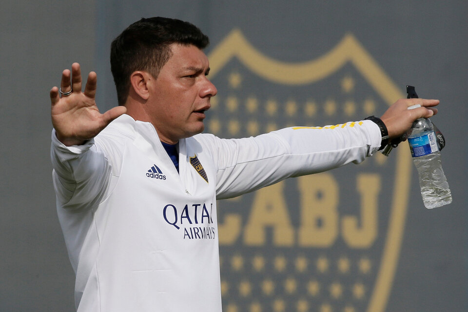 Sebastián Battaglia, entrenador de Boca Juniors
