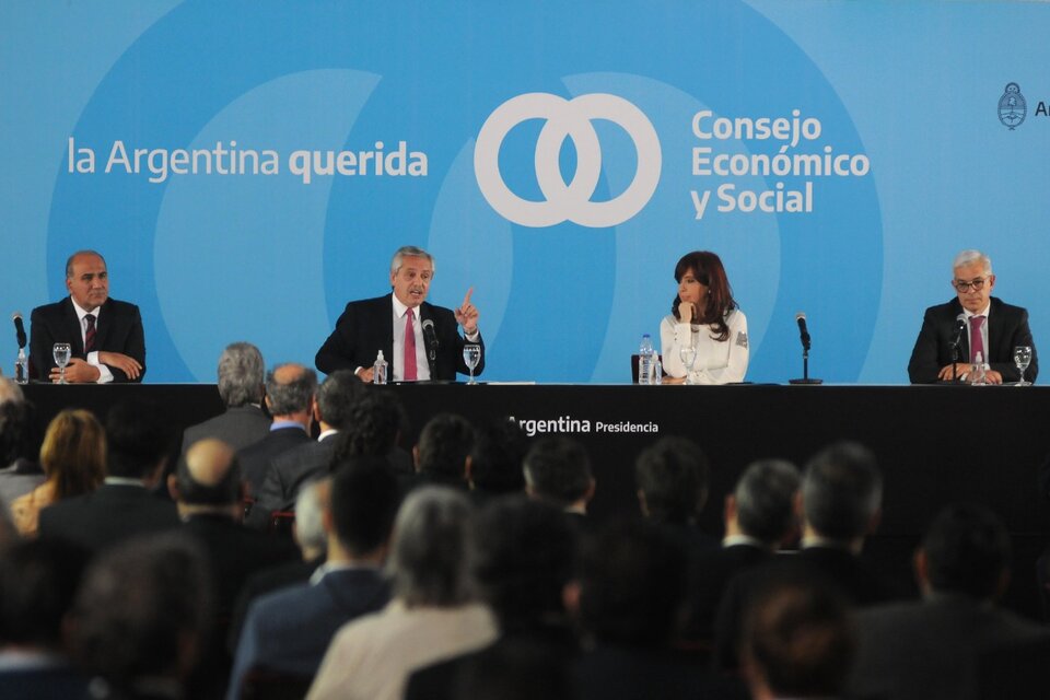 Alberto Fernández y Cristina Kirchner. (Fuente: Guadalupe Lombardo)