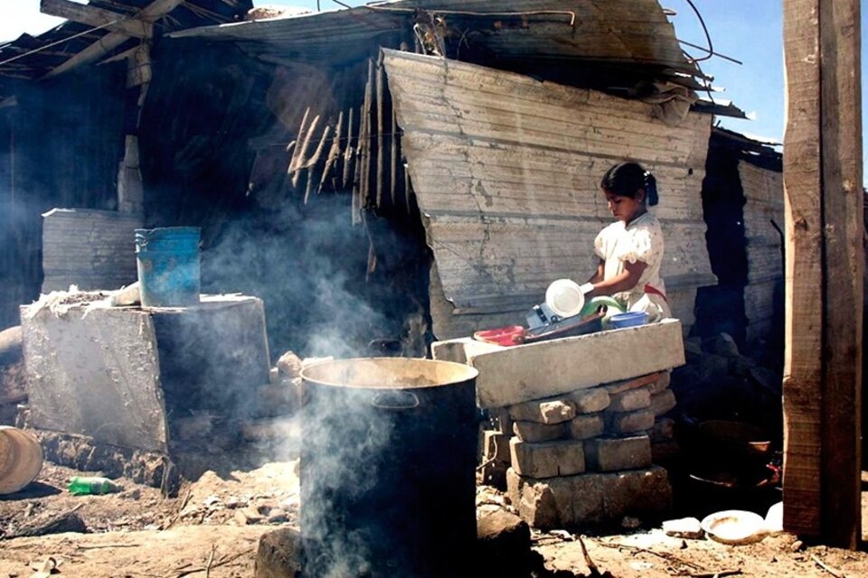 Hay 272.274 pobres en la ciudad de Salta y alrededores (Fuente: Télam)