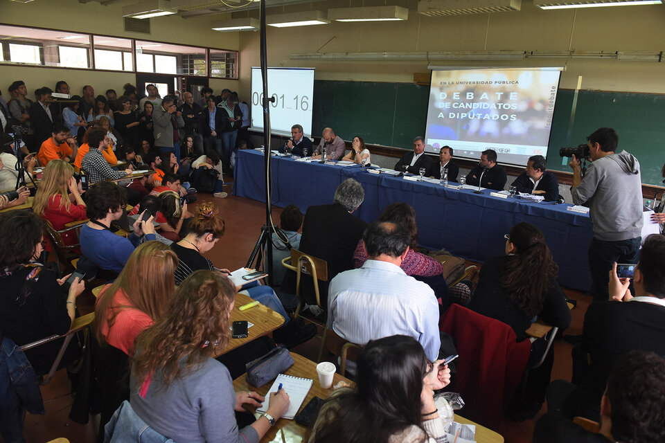 La UNR ya tiene experiencia en debates electorales, esta vez se hará en el ECU. (Fuente: Sebastián Granata)