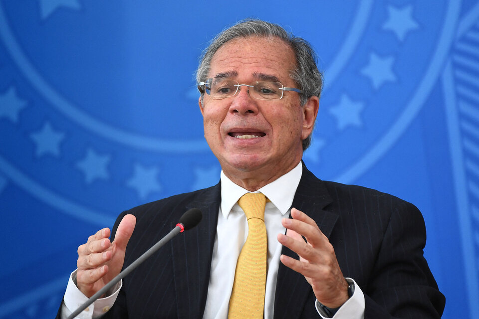 Paulo Guedes, ministro de Economia.  (Fuente: AFP)