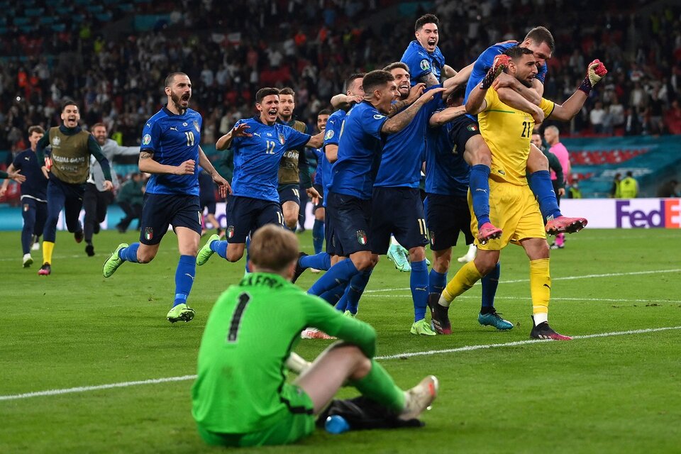 Italia es nada menos que el último campeón de la Eurocopa (Fuente: AFP)