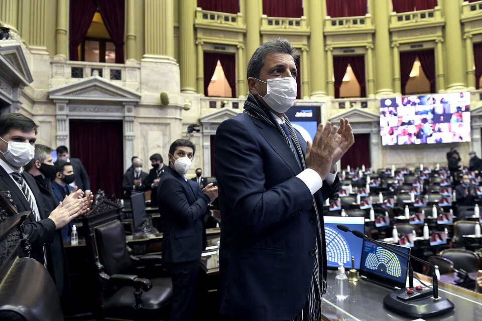 El presidente de la Cámara de Diputados, Sergio Massa, presentará el proyecto de ley.