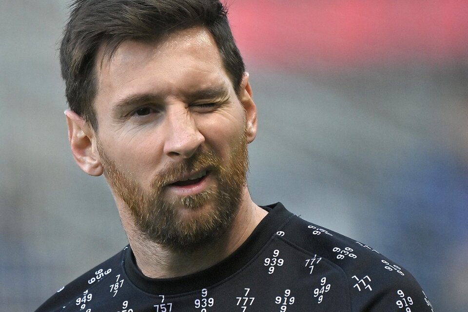Messi está feliz con su llegada a París (Fuente: AFP)