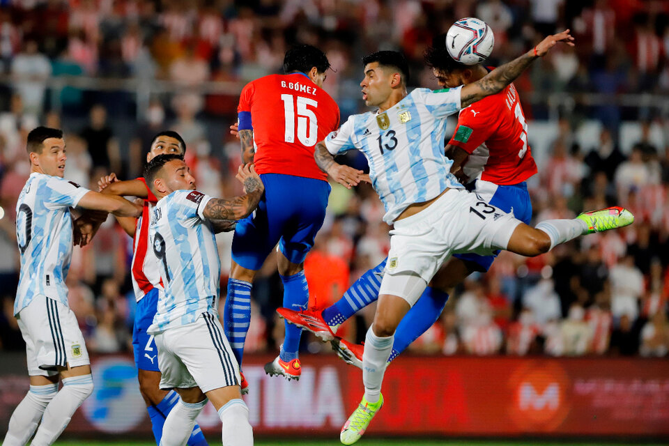 Fue muy trabada la primera etapa entre Paraguay y la Argentina (Fuente: EFE)