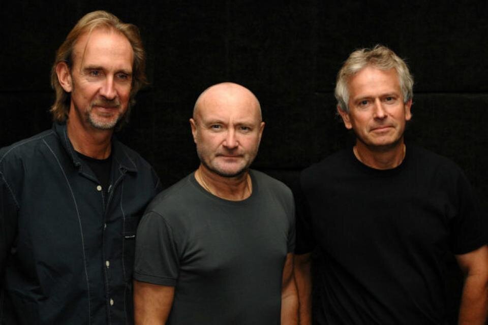 Mike Rutherford, Phil Collins y Tony Banks.