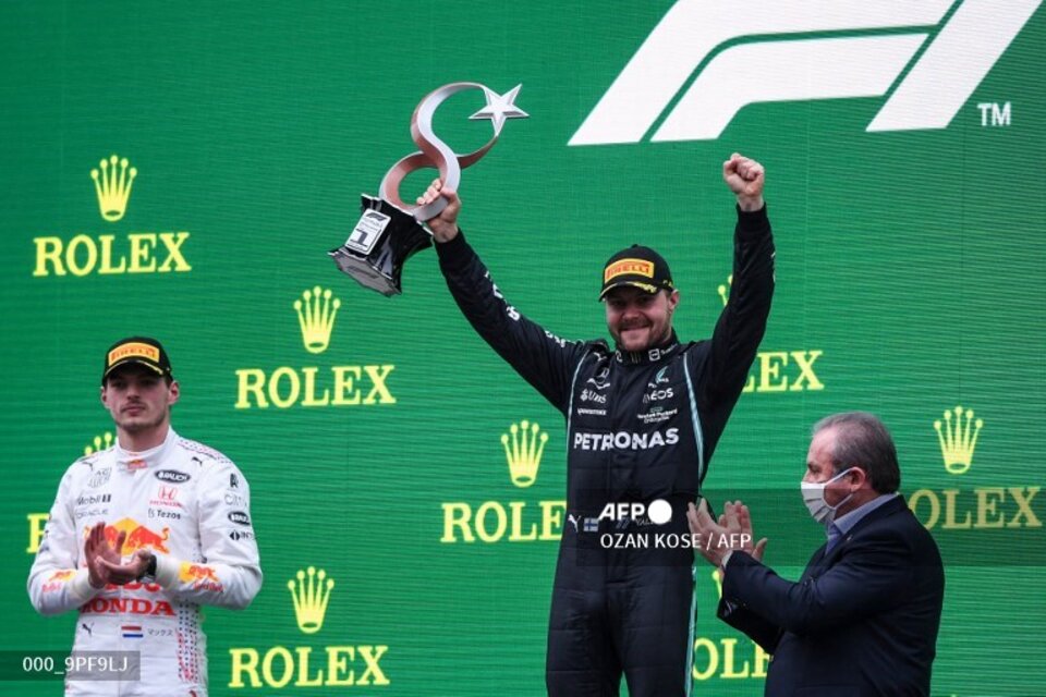 Fórmula 1: Valtteri Bottas ganó el Gran Premio de Turquía (Fuente: AFP)