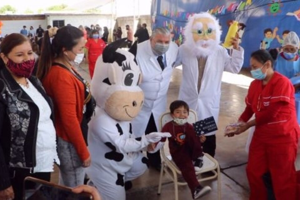 Comenzó ayer en Salta  la vacunación a los niños.