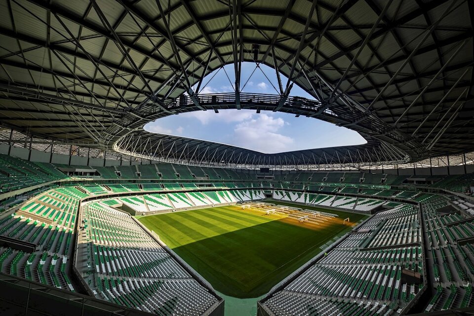 Uno de los estadios donde se disputará el Mundial (Fuente: EFE)