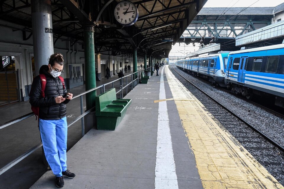El paro de trenes había sido convocado en reclamo de “mejores y mayores aumentos salariales”. (Fuente: Télam)