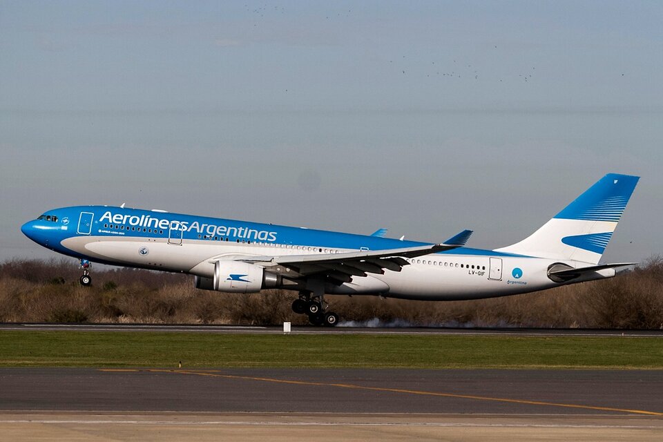 Aerolineas Argentinos suma vuelos para la temporada de verano. (Fuente: Bernardino Avila)