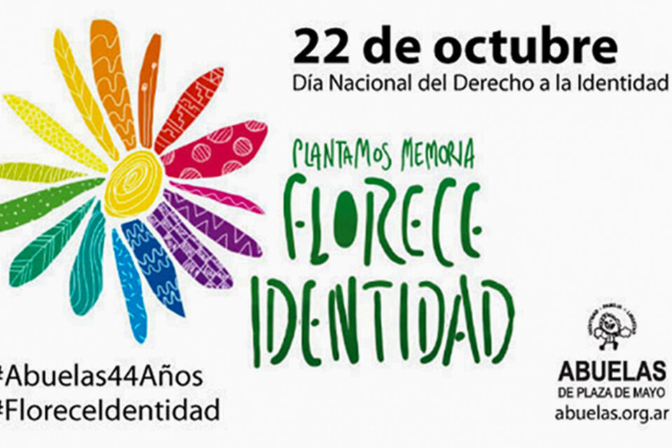 Abuelas lanza #FloreceIdentidad para encontrar a los 300 nietos que faltan (Fuente: Leandro Teysseire)