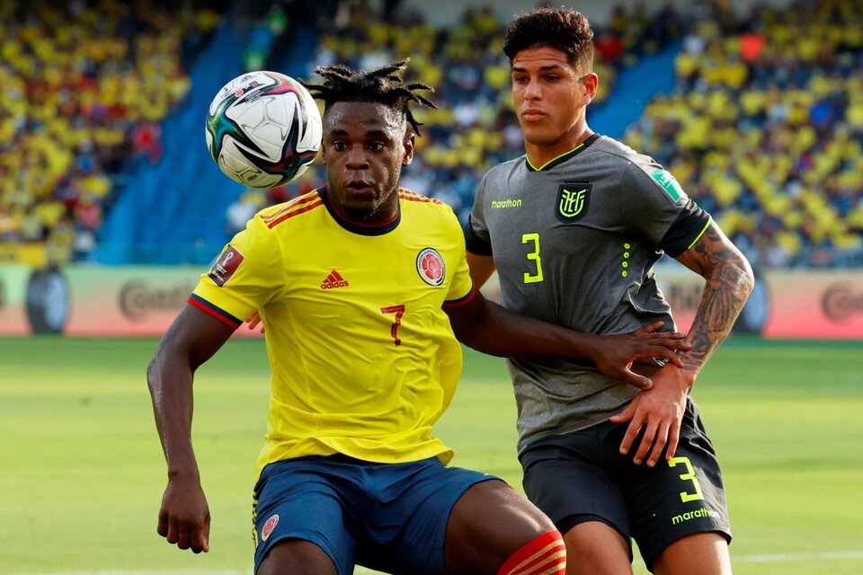 Colombia y Ecuador se enfrentaron en Barranquilla (Fuente: EFE)