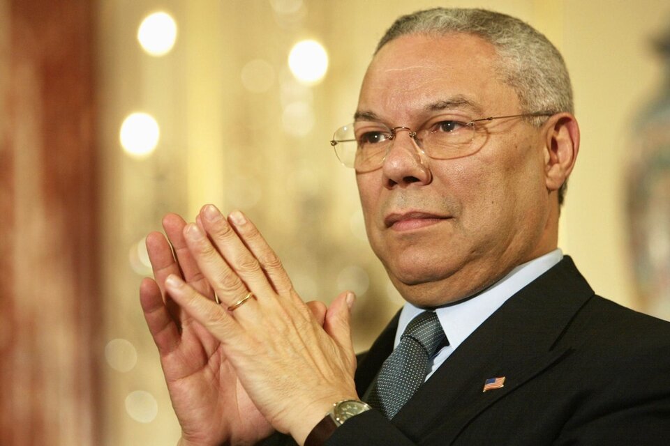 Murió por coronavirus Colin Powell,  exsecretario de Estado de Estados Unidos  (Fuente: AFP)