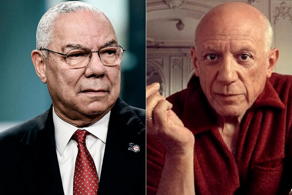 Pablo Picasso tiene palabras para Colin Powell desde el otro lado de la muerte