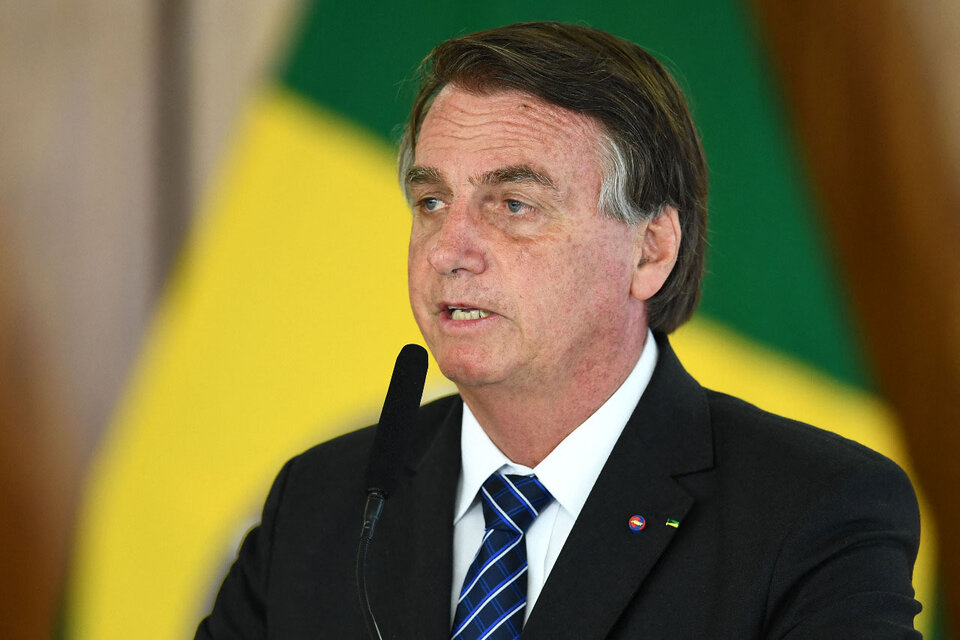 Jair Bolsonaro fue acusado por la comisión de graves delitos durante la gestión de la pandemia de coronavirus en Brasil. (Fuente: AFP)