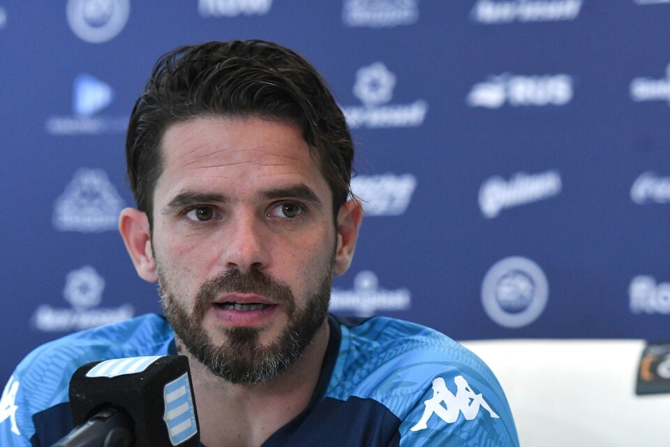 Fernando Gago prometió un equipo protagonista y con el que el hincha de Racing se identificará (Fuente: Télam)