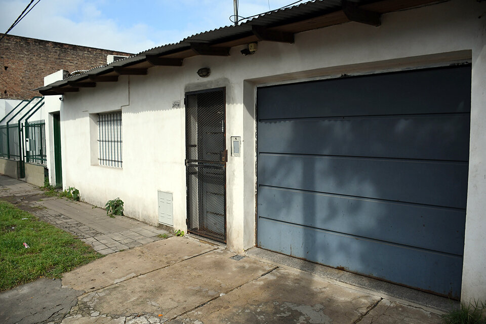 El frente de la casa donde mataron a Saravia.  (Fuente: Sebastián Granata)