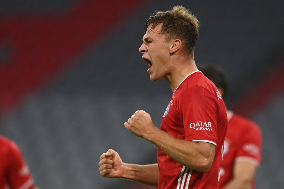 Joshua Kimmich brilla en el Bayern y en la selección alemana (Fuente: AFP)
