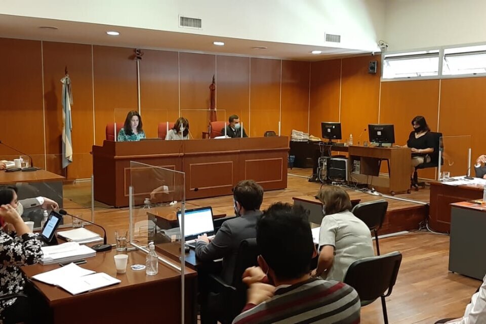Instancias del juicio a Teruel, Rodríguez y Farfán.