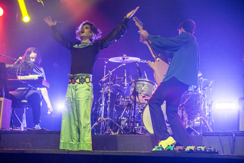 La banda liderada por Goyo Degano empezó a adelantar material de su tercer disco. Este finde, en San Miguel y Quilmes. (Fuente: Cecilia Salas)