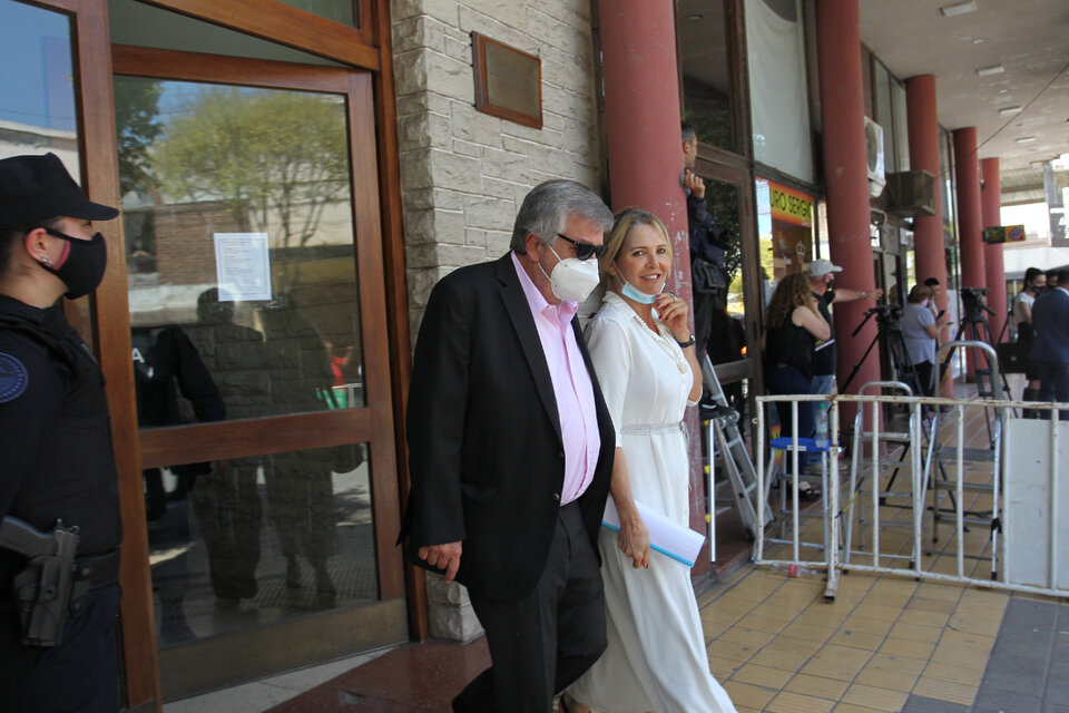 Carlos Stornelli coincidió con Mauricio Macri en el juzgado de Dolores (Fuente: Bernardino Avila)
