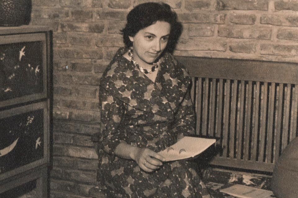 Beatriz Vallejos en 1963. 