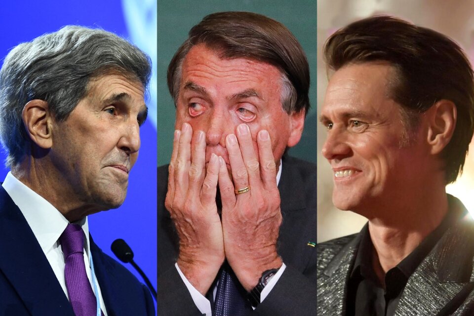 El insólito error de Bolsonaro: confundió a John Kerry con el actor Jim Carrey
