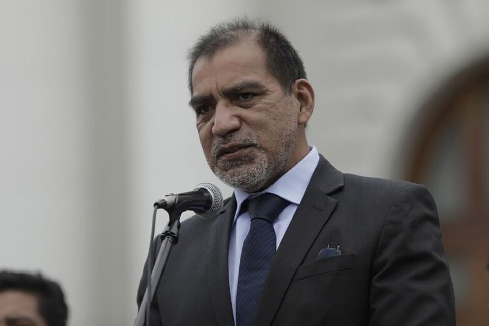 Luis Barranzuela, ministro de Interior renunciante. (Fuente: AFP)