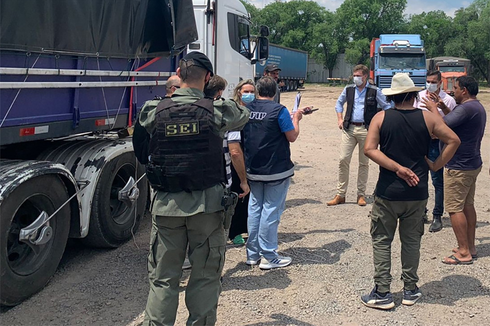 La mercadería decomisada estaba almacenada en depósitos de Campana.