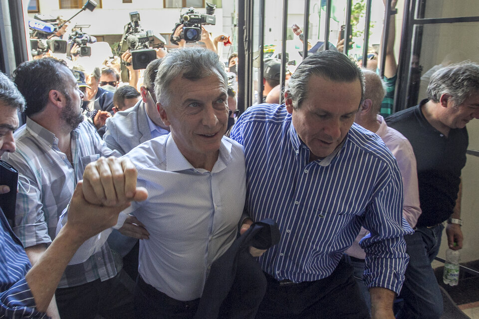 "Los bonos se nos vencían", argumentó Macri y dijo que el Gobierno está "obsesionado" con él. (Fuente: Bernardino Avila)