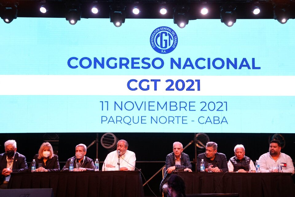 Pablo Moyano,  Héctor Daer y Carlos Acuña serán los integrantes del nuevo triunvirato que conducirá la CGT. (Fuente: NA)