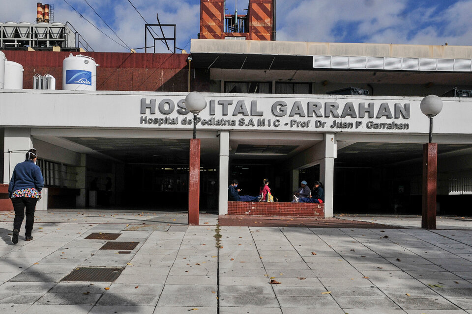 El Hospital de Pediatría Garrahan no tiene niñas, niños ni adolescentes internados por covid desde el principio de la pandemia. (Fuente: Sandra Cartasso)
