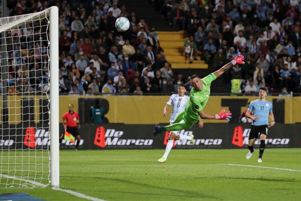 El gol de Angel Di María en el comienzo (Fuente: Télam)