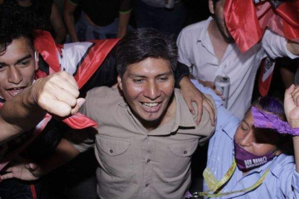 Alejandro Vilca, el recolector de residuos de Jujuy que ocupará una banca en Diputados en el bloque del Frente de Izquierda.