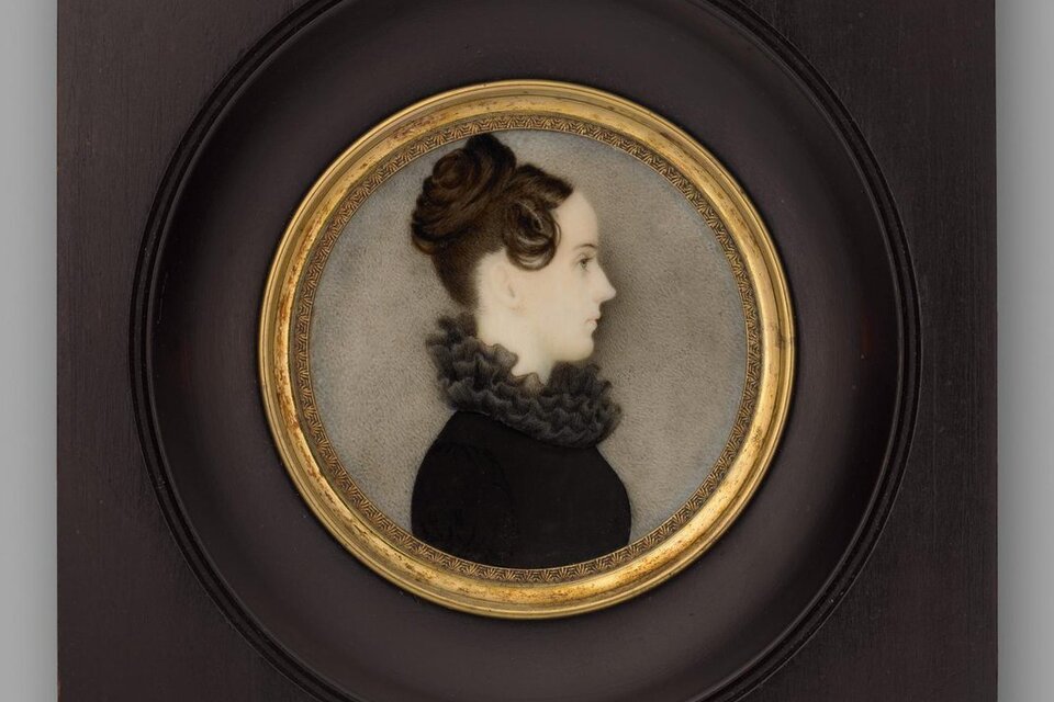 Elizabeth Bassal Meiller Briggs, 1820s, de Mary o Liz Way