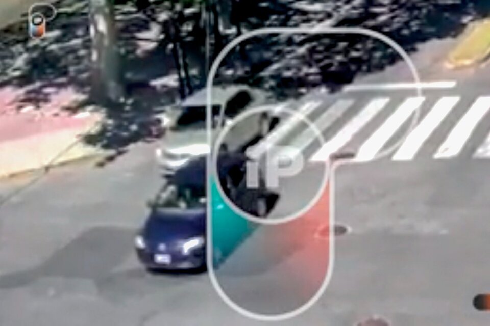 Las imágenes de las cámaras de seguridad del Gobierno de la Ciudad fueron dadas a conocer por el canal IP