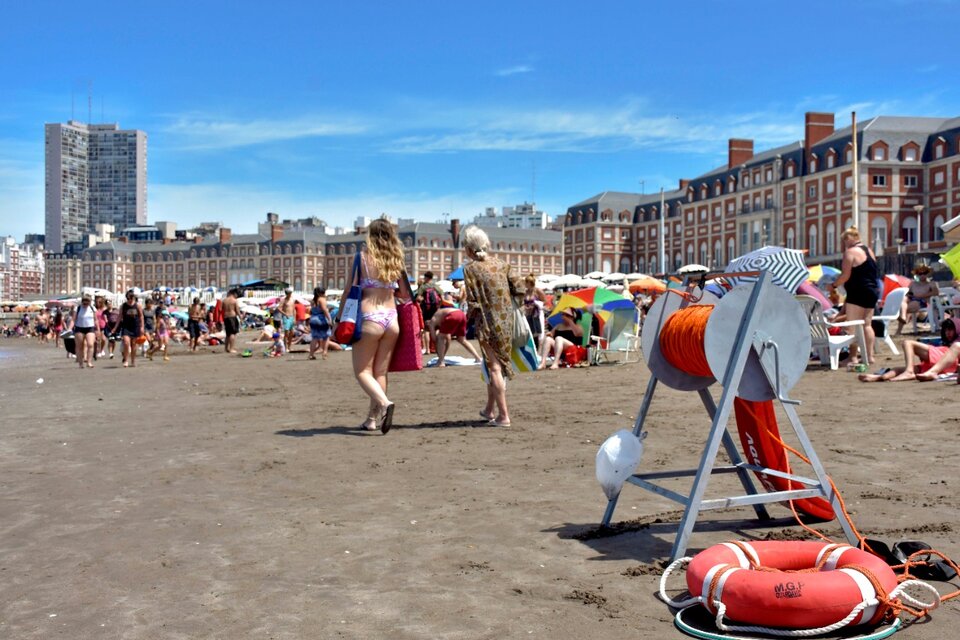 Mar del Plata fue una de las ciudades más visitadas el fin de semana largo. (Fuente: NA)