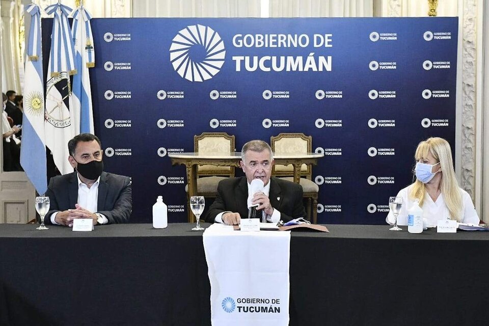 El anuncio se realizó este jueves en el Salón Blanco de la Casa de Gobierno provincial. (Fuente: Gobierno de Tucumán)