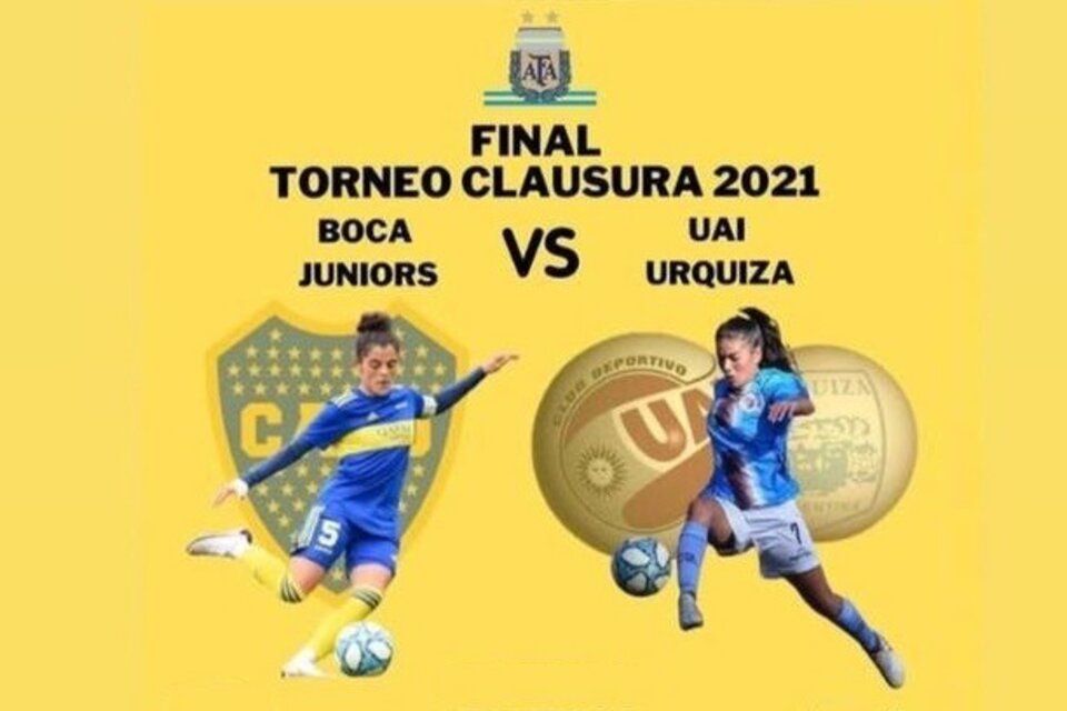 Boca y UAI Urquiza juegan la final del Clausura femenino (Fuente: Foto Prensa Boca)