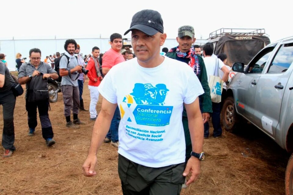 "El Paisa", un comandante de las FARC contrario a los acuerdos de paz. (Fuente: EFE)