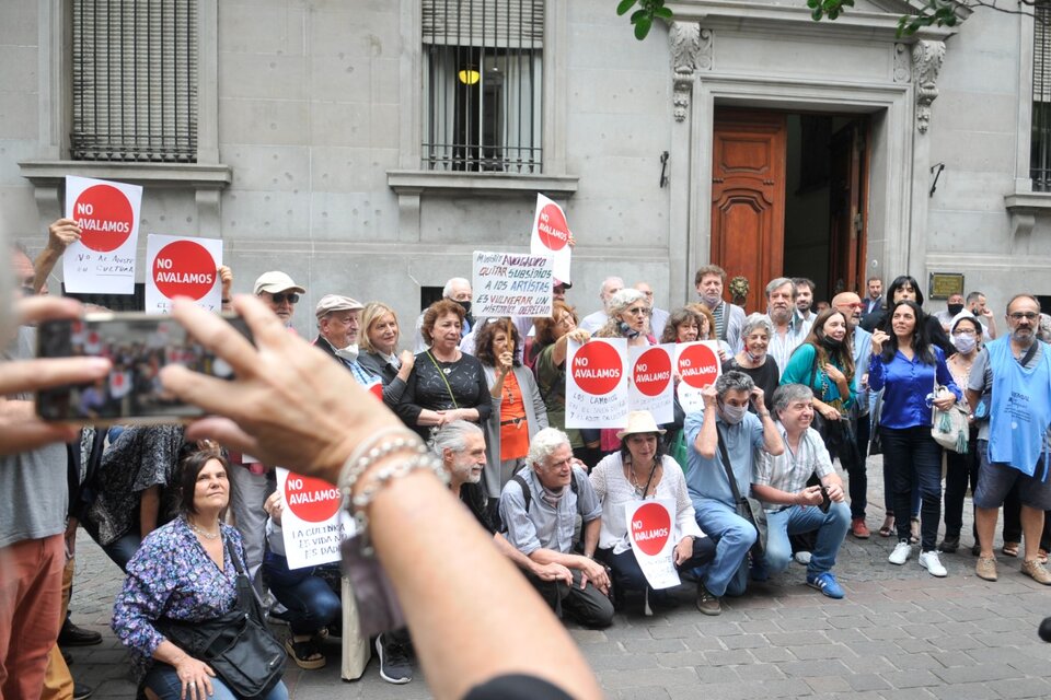 Premios Municipales: la comunidad artística se moviliza contra el proyecto de Avogadro y Rodríguez Larreta (Fuente: Sandra Cartasso)